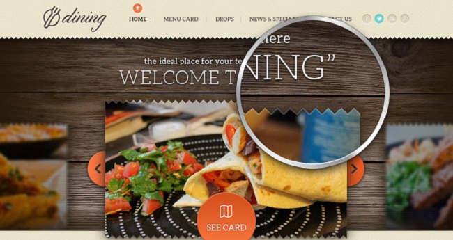 thiết kế website nhà hàng trọn gói