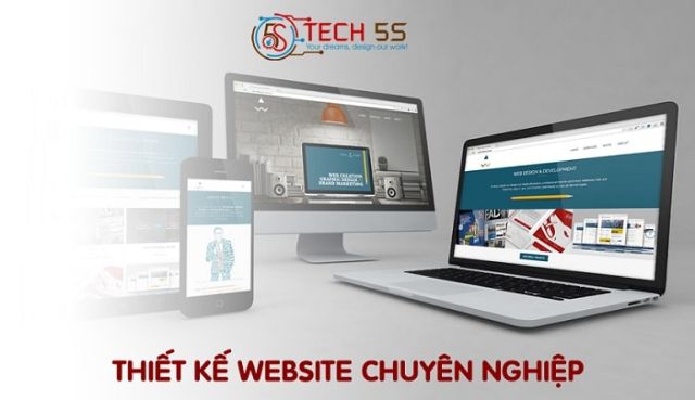 Công ty thiết kế website uy tín: Tech5S